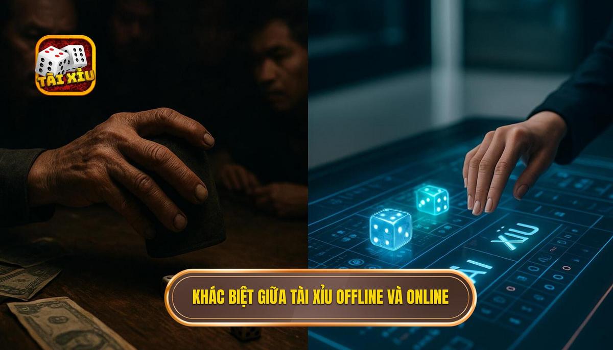 Sự Khác Biệt Cốt Lõi Giữa Tài Xỉu Offline và Online