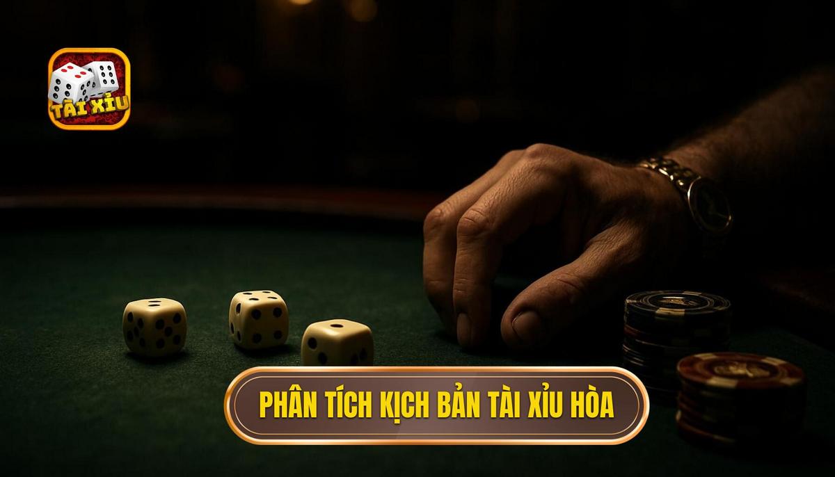 Phân tích các kịch bản tài xỉu hòa thường gặp