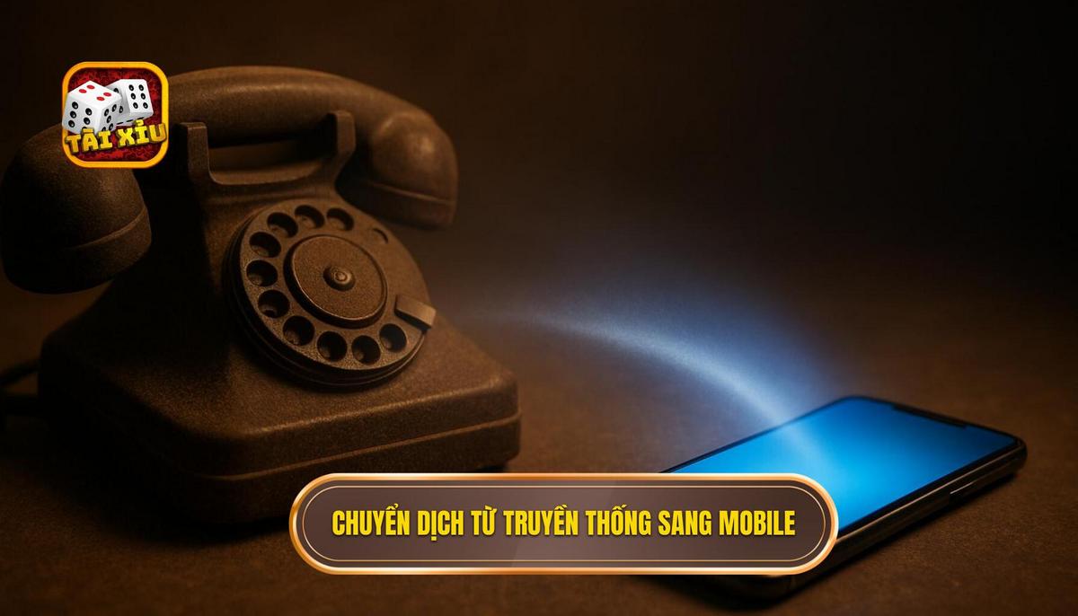 Sự chuyển dịch mạnh mẽ từ truyền thống sang tài xỉu mobile