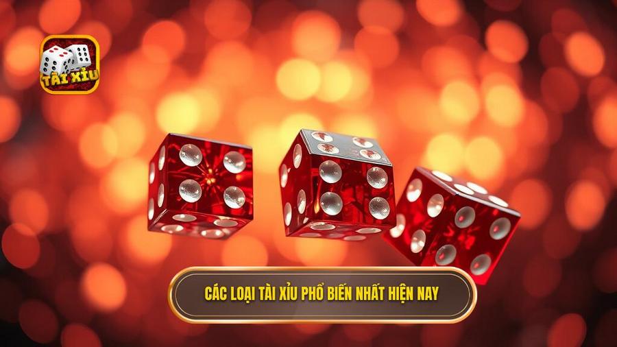 2. Các loại tài xỉu phổ biến nhất hiện nay
