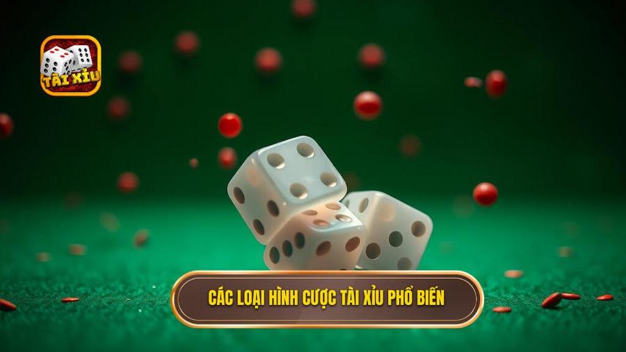 Các Loại Hình Đặt Cược Phổ Biến Trong Tài Xỉu 3 Viên Xúc Xắc