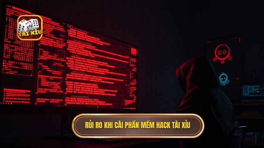 Rủi ro khi cài phần mềm hack tài xỉu